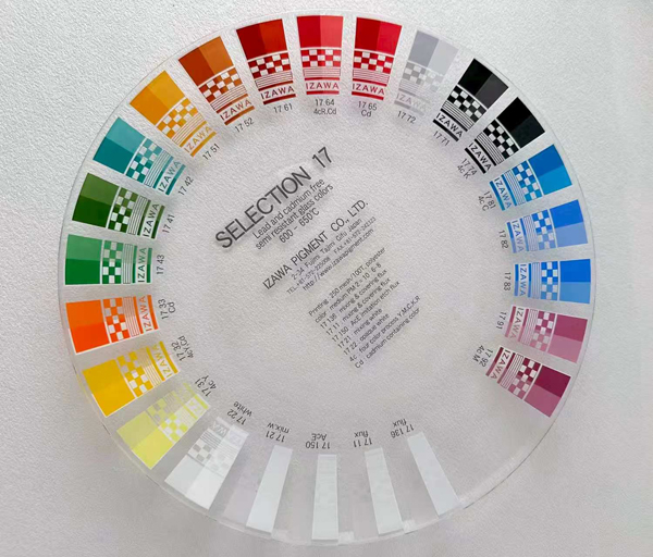 17系列耐酸碱玻璃色料